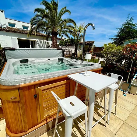 Provencale, Golfe Saint Tropez, Climatisee 12 Pers, 4 Suites, Piscine Chauffee, Hammam, Spa, Billard, Petanque, Wifi Professionnel Debit 가신