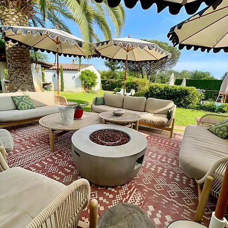 Villa Provençale, Golfe Saint Tropez, Climatisée 12 Pers, 4 Suites, Piscine Chauffée, Hammam, Spa, Billard, Pétanque, Wifi Professionnel Débit