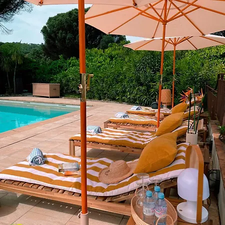 Provencale Golfe St Tropez Climatisee Piscine Chauffee, Spa, Billard, Wifi Debit Pro