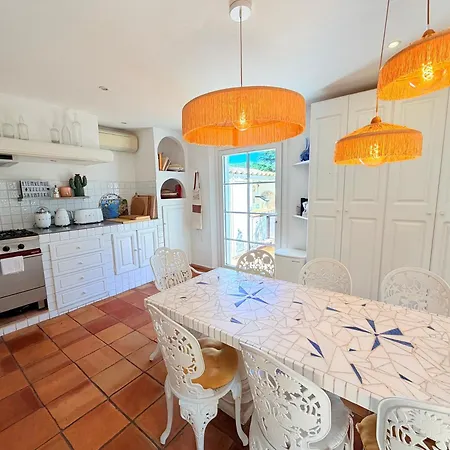 فيلة Climatisee, Golfe Saint Tropez, 12 Pers, 4 Suites, Piscine Chauffee, Hammam, Spa, Billard, Petanque, Wifi Professionnel Debit جاسّا